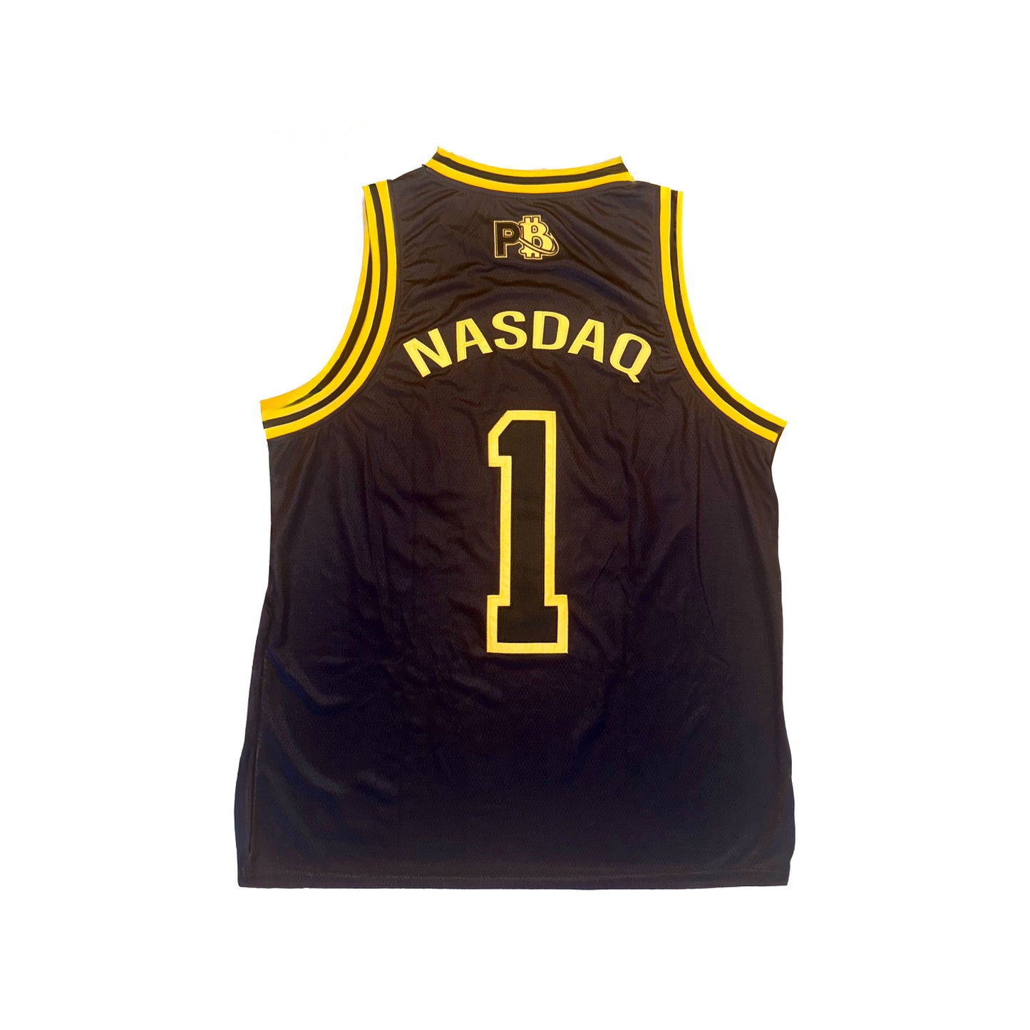 Onyx Black PlayBit "NQ #1" Basketball Jersey