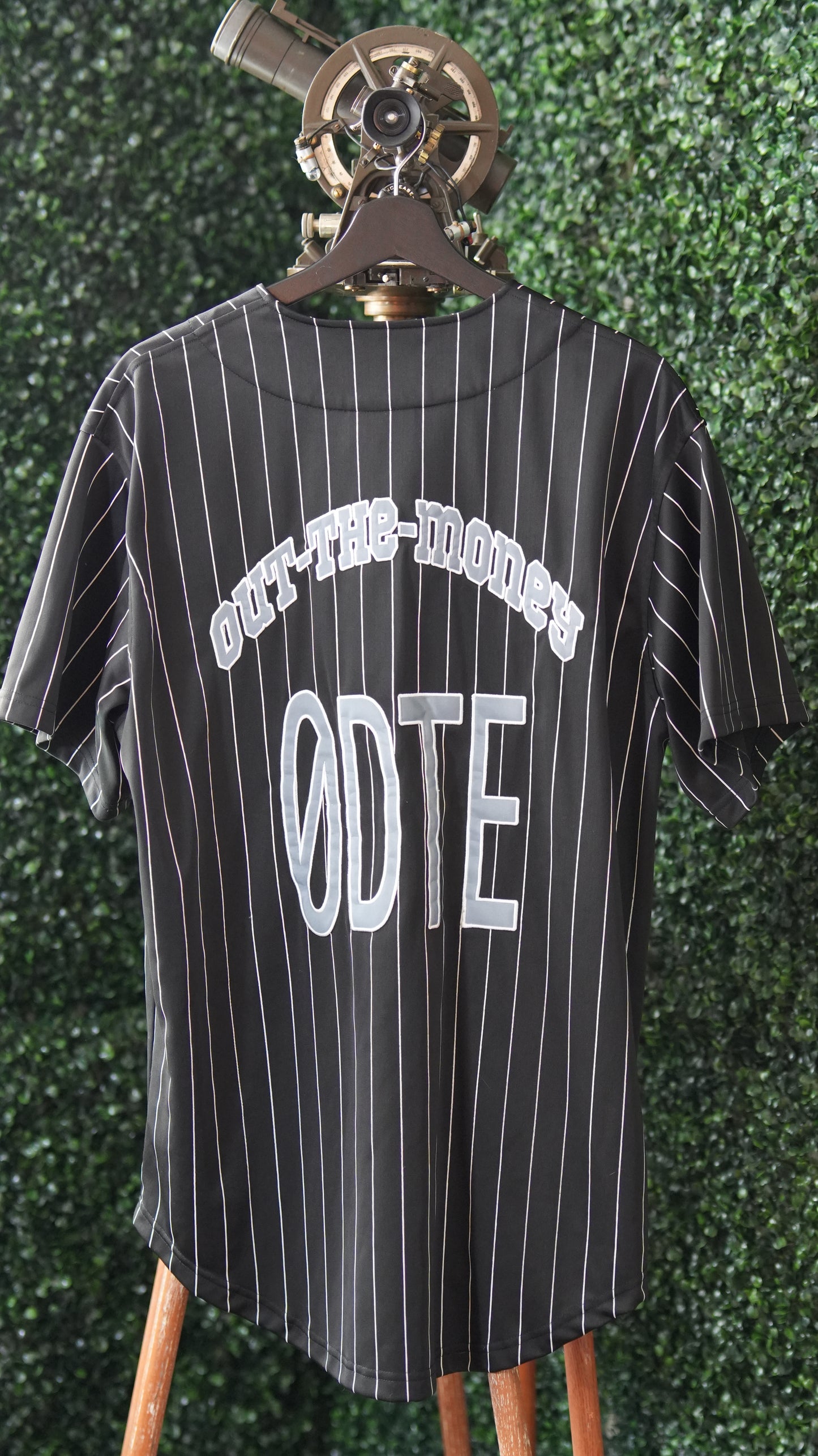 0DTE baseball jersey in Onyx Black